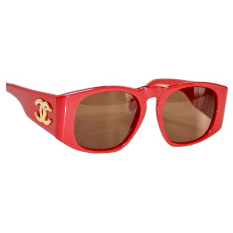 chanel shield sunglasses red|Chanel sunglasses sunglass hut.